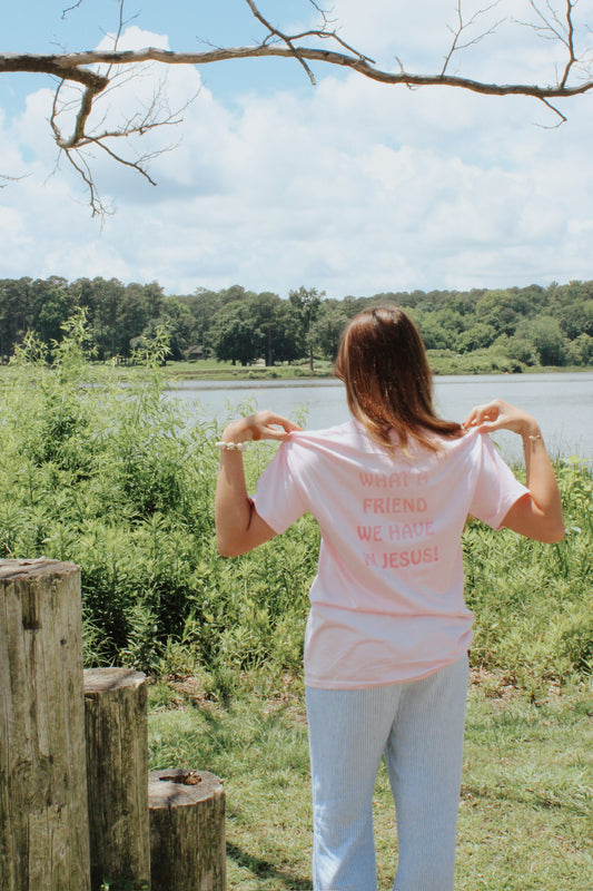 what a friend we have in Jesus shirt