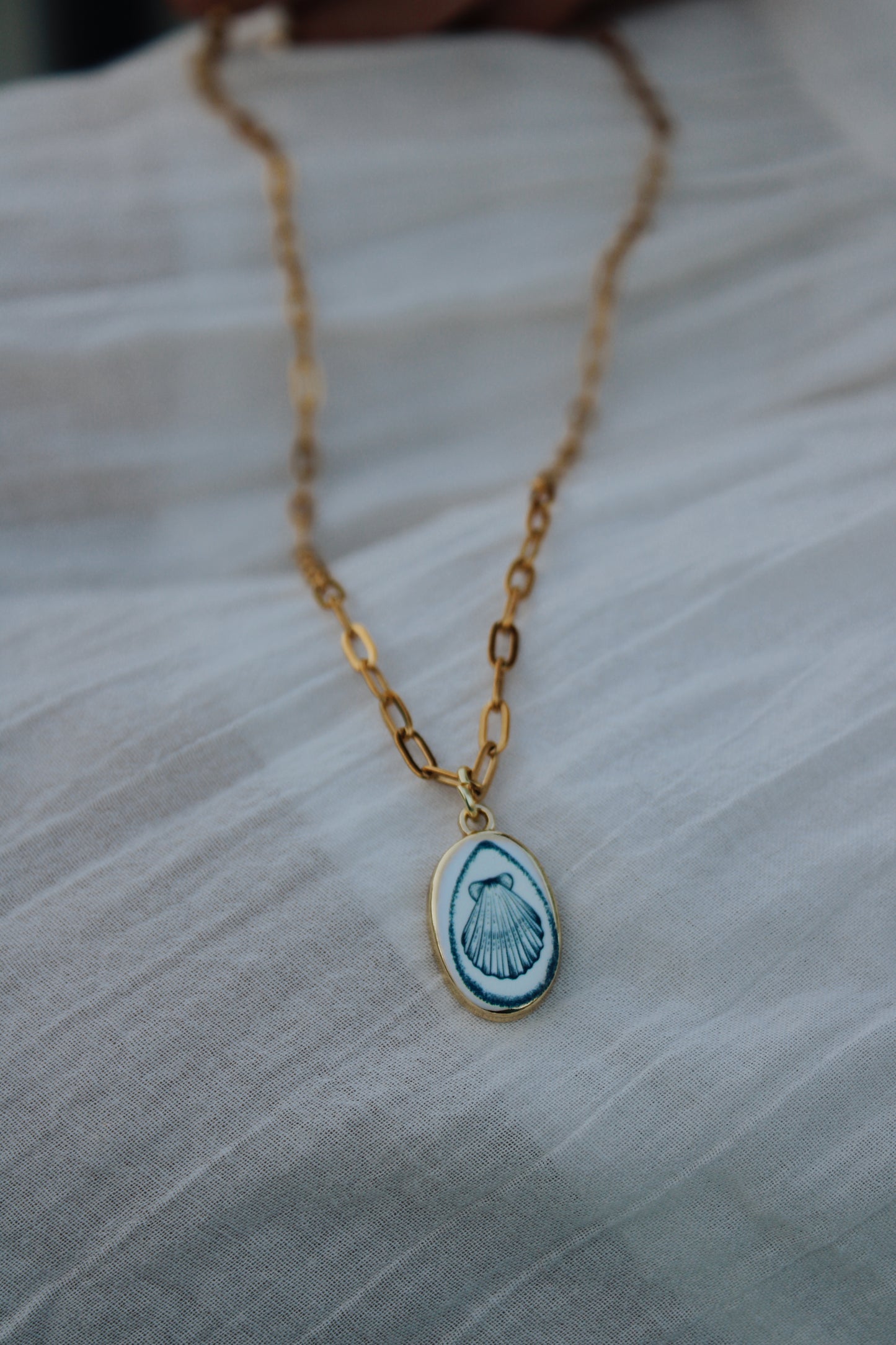 He walks on water necklace