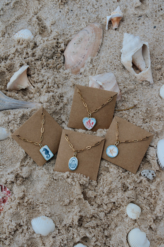 He walks on water necklace
