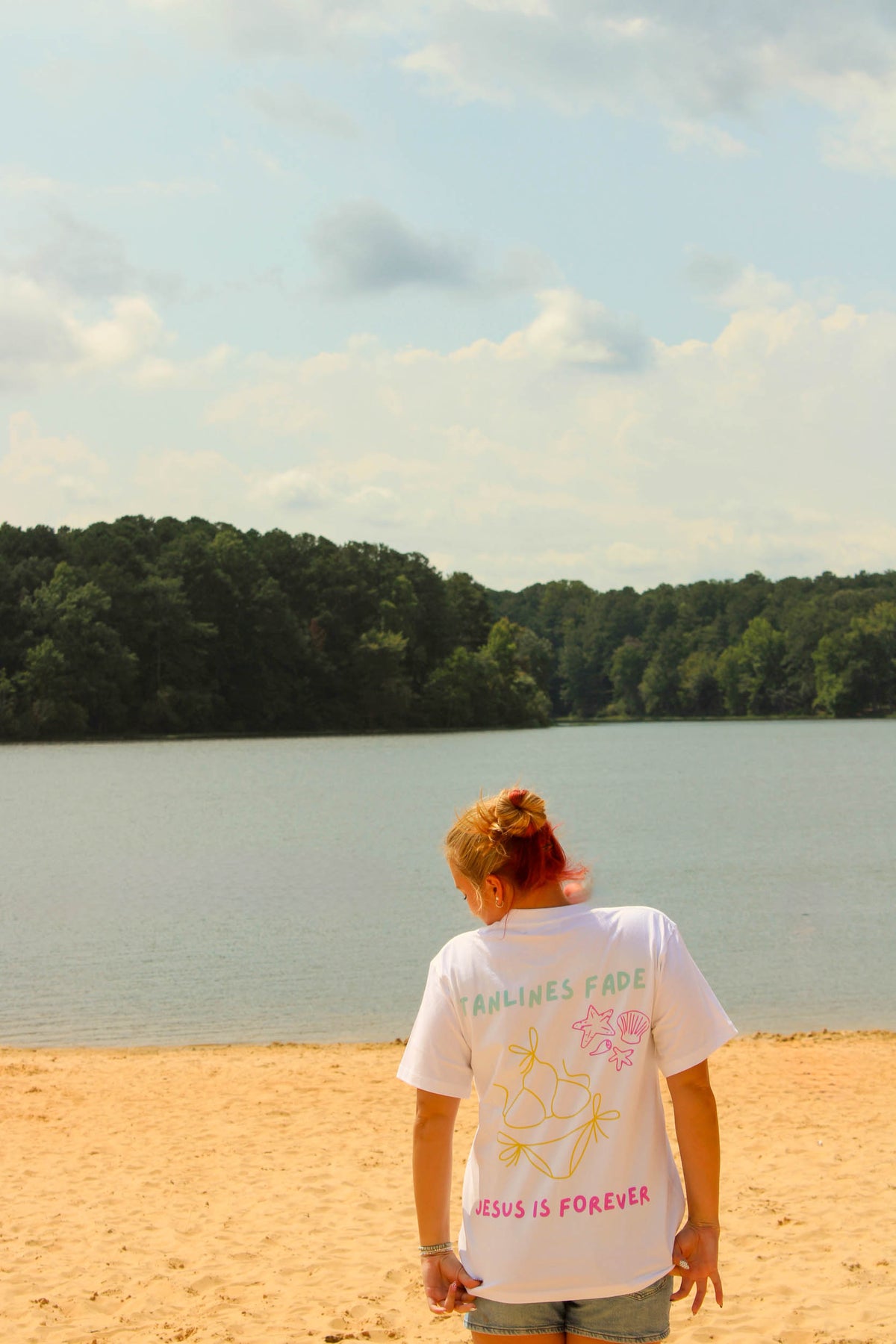 tan lines fade, Jesus is forever shirt
