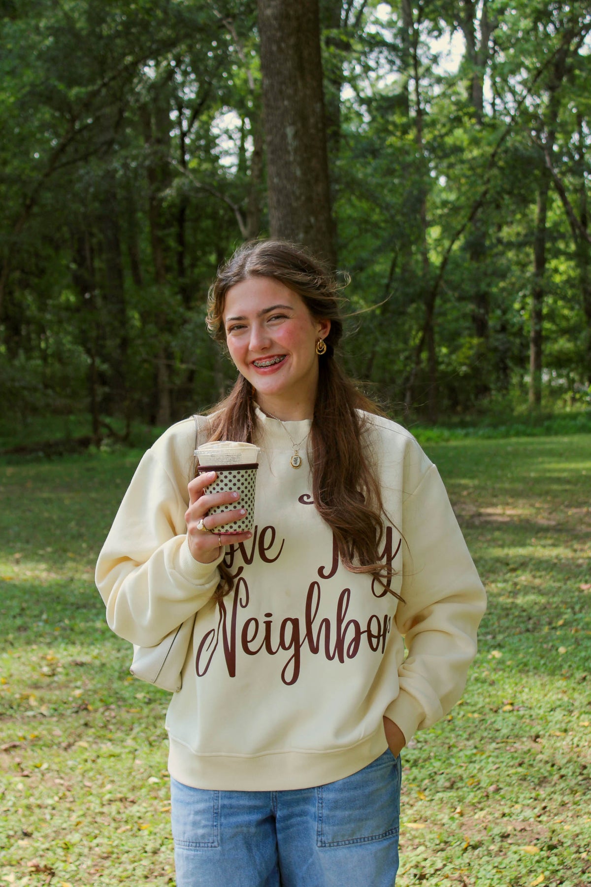 Love Thy Neighbor Mockneck