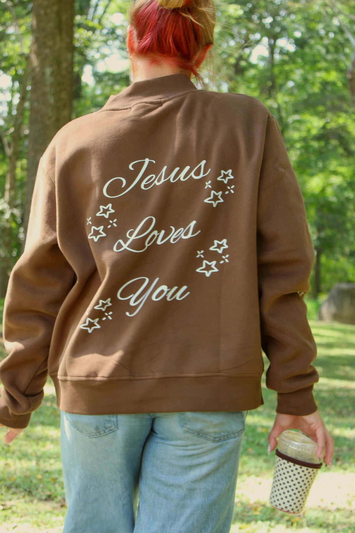 Jesus Loves You Mockneck